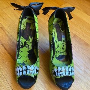 iron fist zombie stomper heels